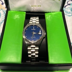 Women’s Croton blue dial diamond quartz watch